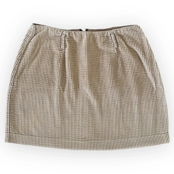 VINTAGE Express Jeans Corduroy Mini Skirt - Picture 1 of 5